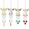 Crystal Sun Catcher Rotating Wind Spinner Garden Decoration Wind Chimes  Windows