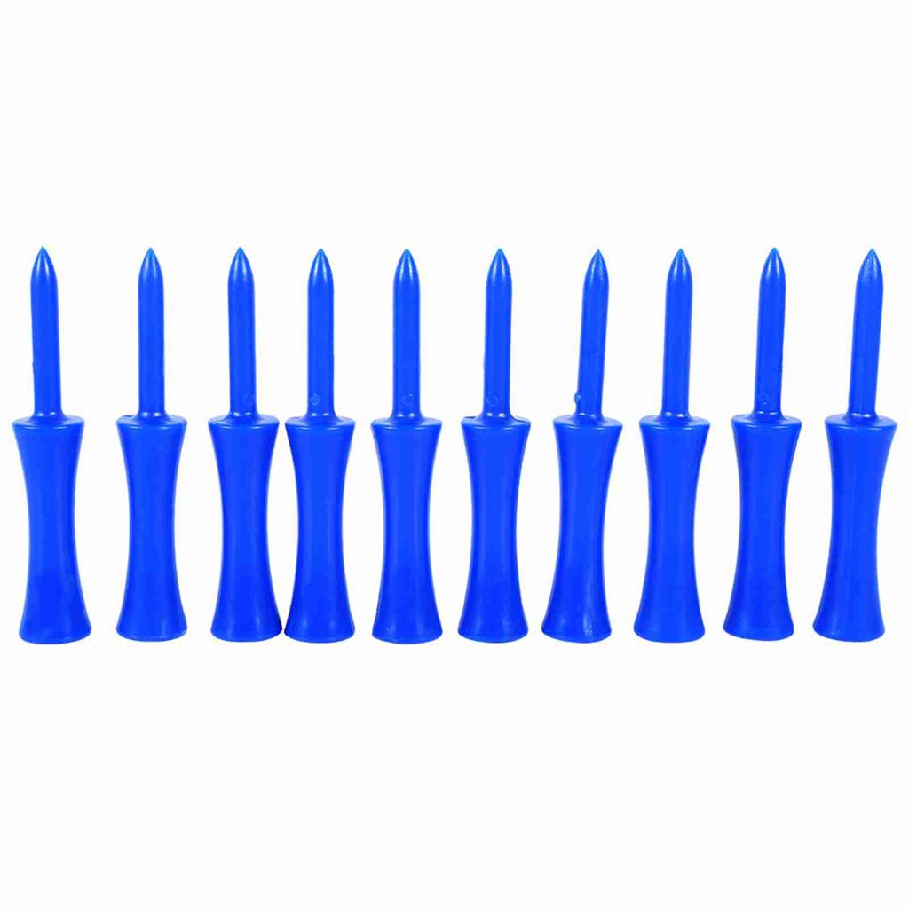 100 шт. Пластиковые синие 68 мм тройники для гольфа, понижающий инструмент для гольфа, аксессуары для спорта
