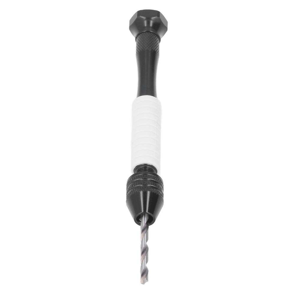 48PCS HSS Micro Twist Bits Pin Vise Hand Drill ABS Twist Drills Mini Hand Drill Wood Drilling