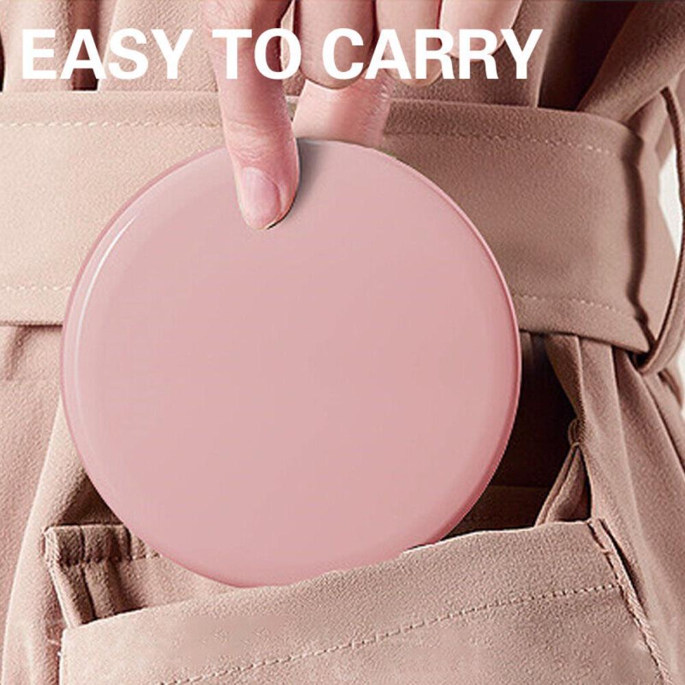 Round Fashion with USB Charge Led Light Cosmetics Tool 2X Magnifying Mirror Luminous Makeup Mirror