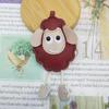Милый Брелок-Овечка из Искусственной Кожи Очаровательный Мультяшный Легкий Идеально Подходит Для Рюкзака Украшение для Телефона Подарок Для Девочек