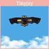 Большой треугольный воздушный змей-летучая мышь с ручной работы сетчатой тканью для детей и взрослых