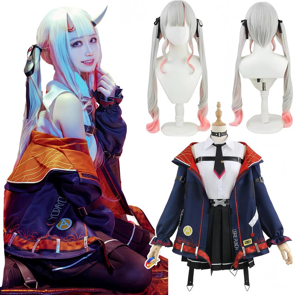 VTuber Cosplay Nakiri Ayame Cosplay Costume VTuber Cosplay Nakiri Ayame Cosplay Costume Yosan Virtual YouTuber VTuber Cosplay Hololive L [NOKIJP]