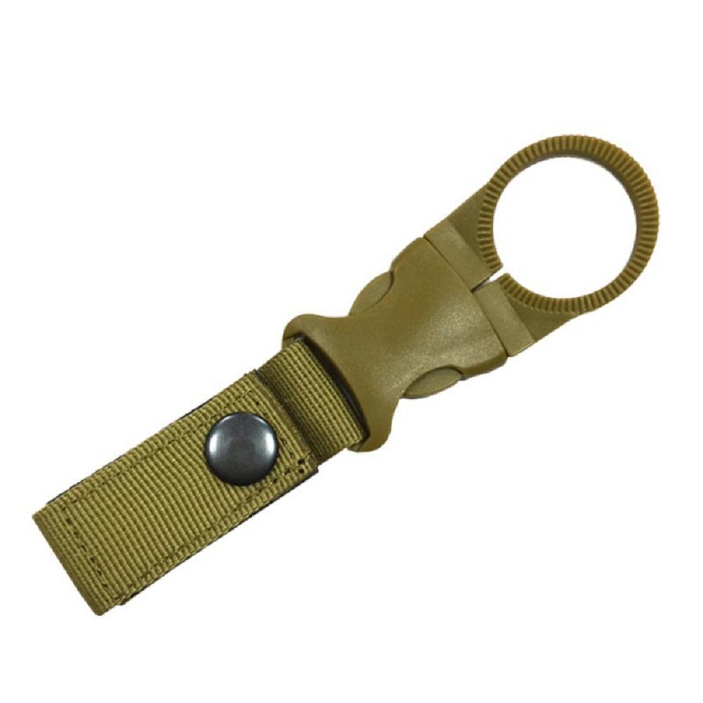 Outdoor Travel Multifunctional Water Bottle Ring Buckle Strap Sport Bag Waist Belt Accessory