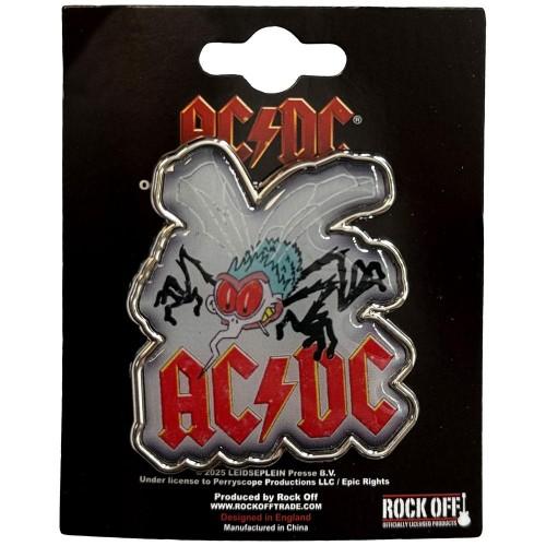 AC/DC Pin Fly Badge