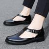 Fashion Genuine Leather Summer Men's Shoes Fashion Business and Leisure Styles Dress Up Party Comfortable Shoes Plus Size Luxury