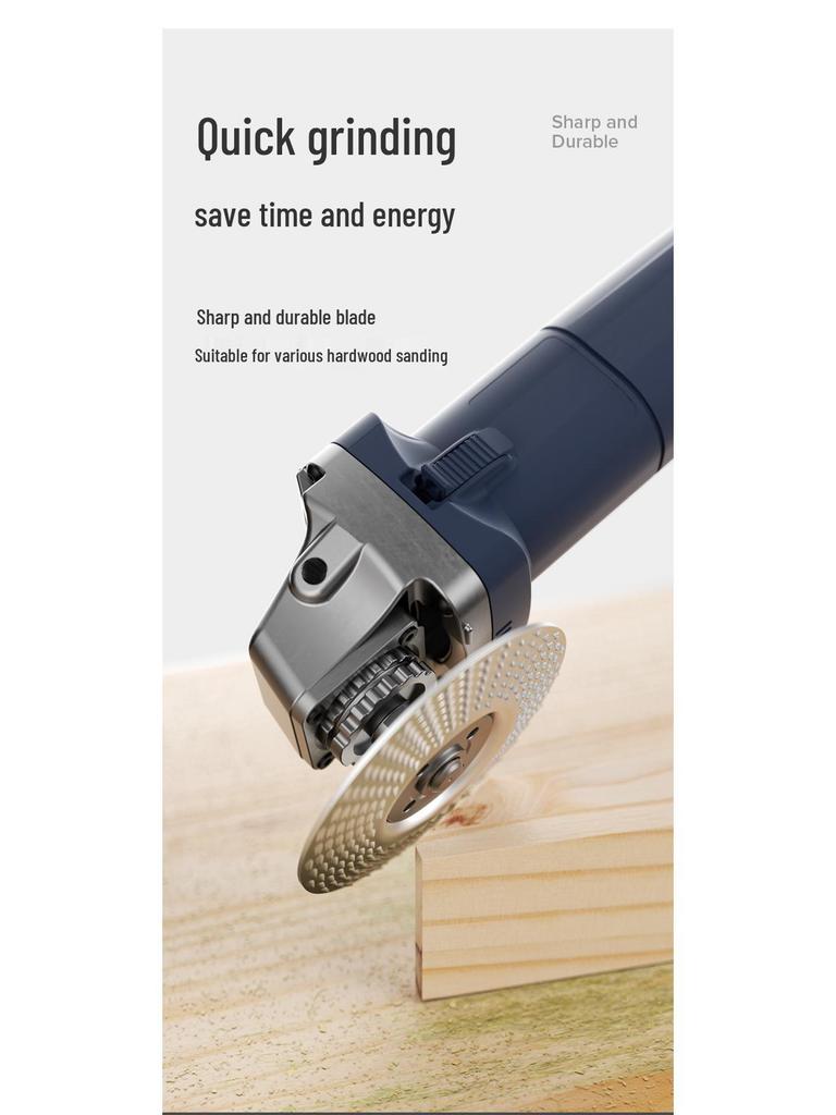 Синий Victory Woodworking Угловая шлифмашина Набор полировальных и шлифовальных дисков