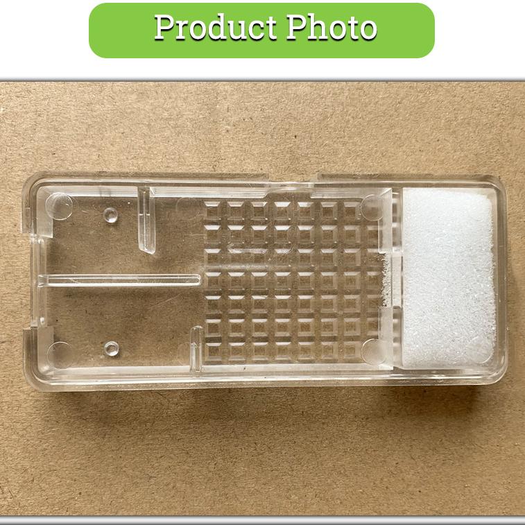 10 шт. пластиковые транспортировочные коробки для пчелиных маток с впитывающей губкой и зоной для кормления — идеально подходят для выращивания или разведения пчел — пчеловодство