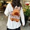 PP Cotton Plushie Doll Fur Bag Collection Stuffed Capybara Knapsack  Kid Girl Boy