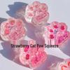 Вирусная клубничная кошачья лапка Squishy Игрушка для снятия стресса - Пищевой силикон