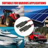 18AWG SAE Battery Lead Quick Connect Disconnect Cable Connector Car Solar Panel Battery Charger Plug Auto Motorcycle Accessories