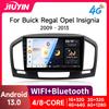 JIUYIN   Car Radio Android 13 For Buick Regal Opel Insignia 2009 - 2013 Sans Fil CarPlay Auto Systèmes Intelligents Auto Lect