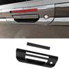 4pcs Carbon Fiber Rear Trunk Tailgate Lid Cover Trim For Ford Ranger 2024 2024 Car Accessories