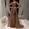 Women's Sequin Evening Dress Lace Long Sleeve Bodycon Maxi Dress Sparkly Floor Length Mesh Patchwork Overlay Dress for Cocktail Wedding Parties
