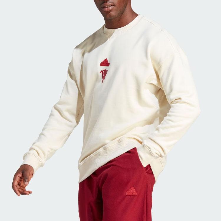 adidas Manchester United LFSTLR Sweatshirts 'White' Men's IA8547