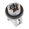 1Pc Car Gray License Plate Lamp Holder 925013A000 License Plate Light Adapter Bulb Socket License Plate Lamp Holder For Hyundai