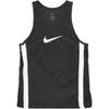 Танк-топ для баскетбола с круглым вырезом и принтом логотипа, мужской, топы, черный DV9968-010
