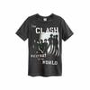 Футболка с официальной символикой The Clash West Way To World, темно-серая