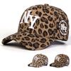 Унисекс бейсболки с вышивкой букв и леопардовым принтом, весенне-осенние, уличные, регулируемые, повседневные шляпы, папина шляпа, солнцезащитная шляпа