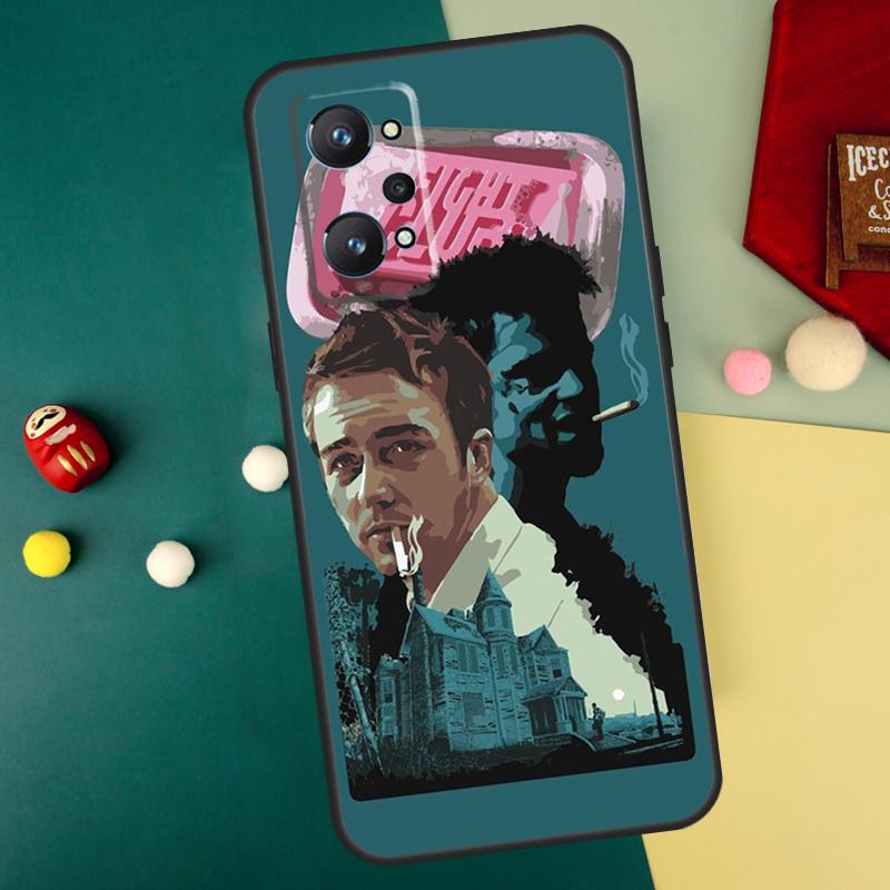 Fight Club For Realme 10 11 12 13 14 Pro Plus C67 C65 C63 C61 C55 C53 C51 C35 C71 C75 GT7 15 Pro Case
