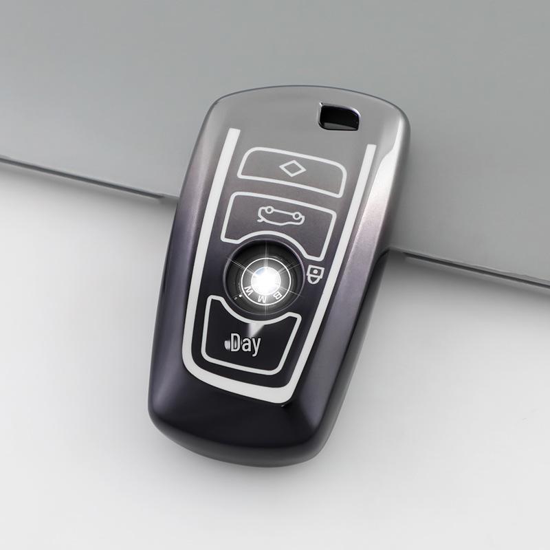 Чехол для ключа BMW: Совместим с моделями 1, 3, 5 серии, X1, X2, X3, X5, 320i, 325Li, 530i