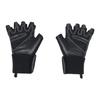 Men's Under Armour Brand Logo Polyester Sports Gloves Men's Black