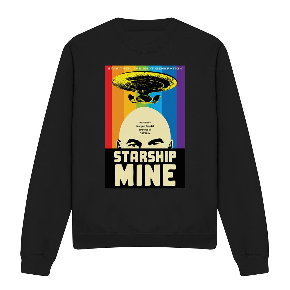 Star Trek Unisex Adult The Next Generation Season 6 Episode 18 Sweatshirt