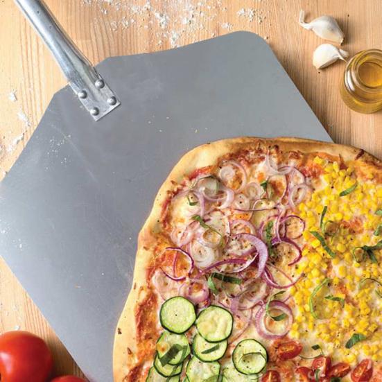 Yousheng Pizza Shovel Extra Large Съемная алюминиевая лопатка для пиццы с помадкой и десертом для вечеринки