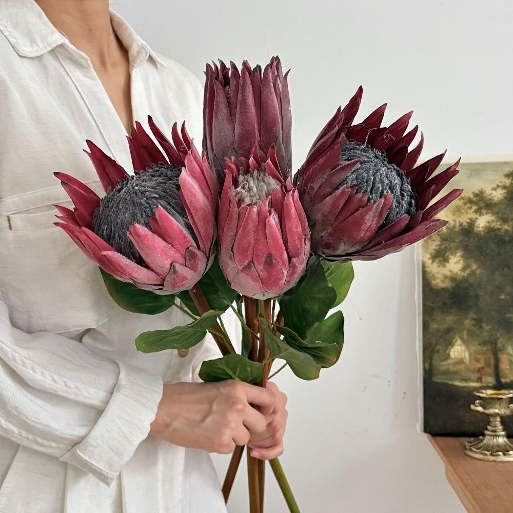 67/70cm Artificial Artichok Flower Multicolor Floral Arrangement NEW Emperor Flower Photo Props