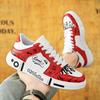 2024 New Street Fashion Home Graffiti Soft Sole Sports Shoes Men's Running Shoes Outdoor New Men's Walking Shoes Free Shipping