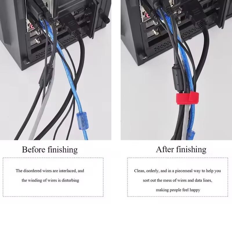 50/200 шт. Разъемные кабельные стяжки Цветной пластик Многоразовые кабельные стяжки Нейлоновая петля Обертка Кабельные стяжки на молнии Т-образная кабельная стяжка Проволока