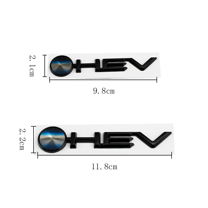 1 шт. Автомобильная 3D Металлическая Эмблема Логотипа HEV Наклейки Наклейки на Багажник Для Camry 9-го поколения 2024 Highlander Granvia Sienna Avalon Аксессуары