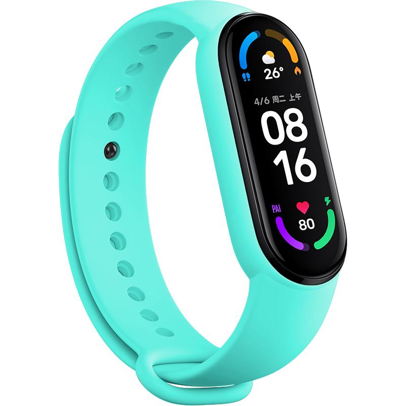 Ремешок для Xiaomi Mi Band 6 7 браслета Спортивный силиконовый ремешок для часов Miband band6 band4 correa Для Xiaomi mi band 3 4 5 7 ремешки