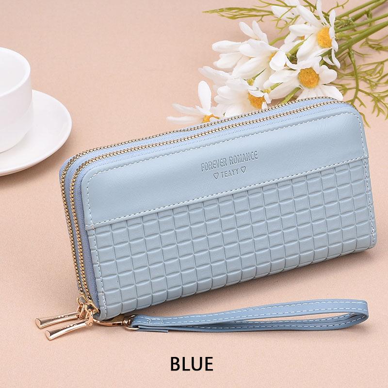 Длинный кошелек женский высококачественный модный кошелек большой емкости изысканный мягкий кошелек клатч женский