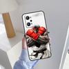 Boxing Gloves Case For Realme GT6 GT7 Pro C65 C67 C61 C53 C55 C51 C35 C63 C71 C75 11 12 13 14 15 Pro Plus