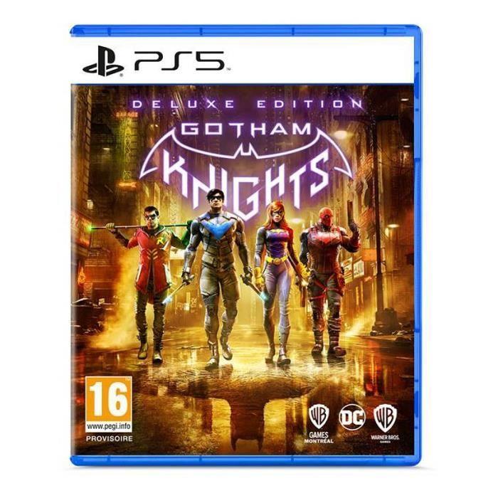 Jeu PS5 - Gotham Knights - Deluxe Edition - Action - PEGI 16+ - Blu-Ray