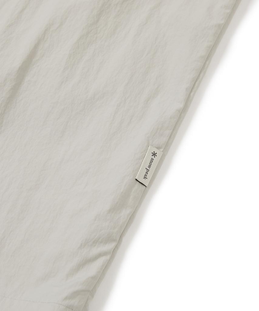 Ветровка Snowpeak Apparel Taslan Woven Utility Светло-бежевая (S24Mmlwb56)