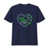 Womens Heart Support Squad Ribbon Metastatic Breast Cancer T Shirt Black Large vintage Washed Stretched streetwear Soft Stylish