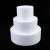 Round Styrofoam Foam Cake Dummy Modelling Sugarcraft Flower Wedding Decor
