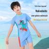 Новый детский быстросохнущий слитный купальник для малышей и детей