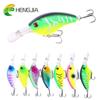 HENGJIA Plastic Long Lip Crankbait Swim for River Ocean Lifelike Pike Lure Bass Trout Bait Lot 21