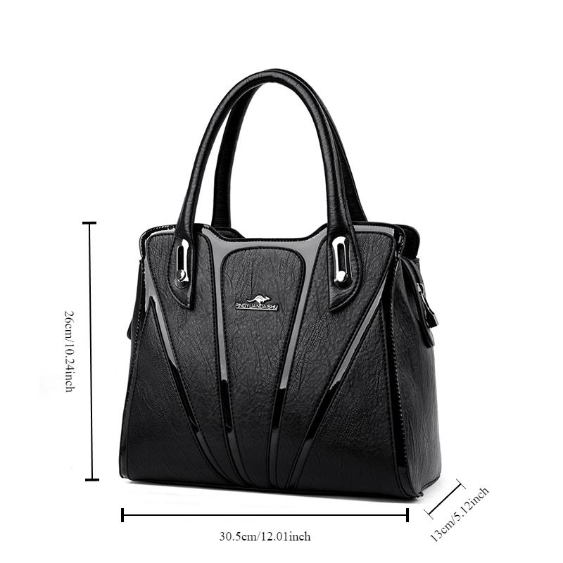 Сумка Модная сумка через плечо Женская сумка 2023 Тенденция Черная Красная Синяя Коричневая женская сумка