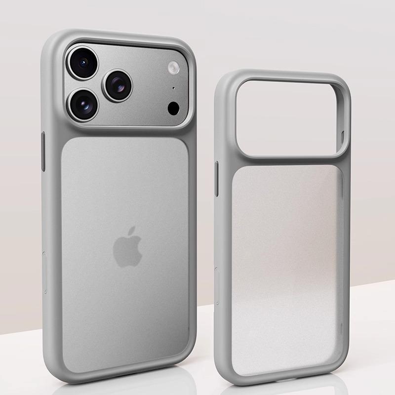 Роскошный полупрозрачный матовый чехол для iPhone 17 16 15 14 13 Pro Max 17Pro с воздушным бампером, противоударный чехол для iPhone17 16 Pro Max