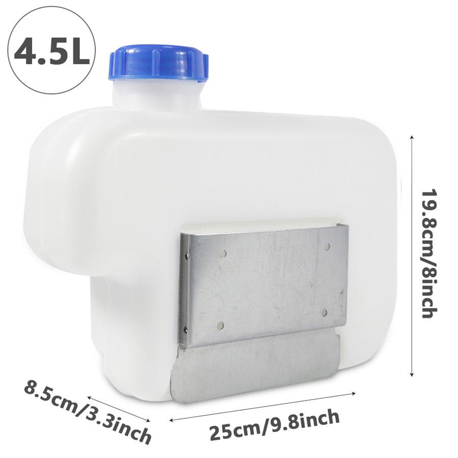 4,5 л Запасные пластиковые канистры для топлива Дизель Бензин Масло Вода Железный монтажный кронштейн