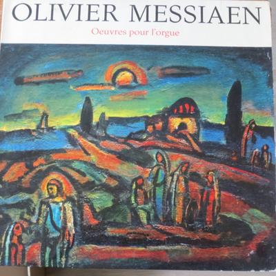 Виниловая пластинка ОЛИВЬЕ МЕССИАН - Произведения для органа EL16538 Ex Libris 1969 Швейцария Классическая Б/У
