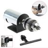   12V-36V Lathe Press 555 Motor with  ature Hand Drill Chuck and Mounting Bracket   Tool Set