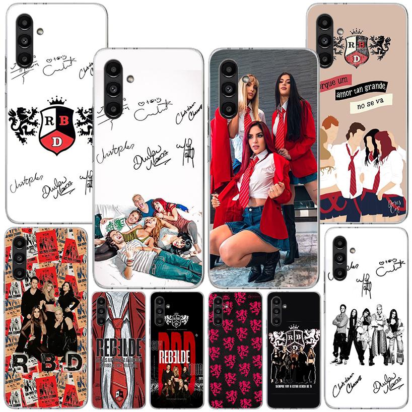 F-Fashion RBD R-Rebelde Чехол для телефона Phnoe для Samsung Galaxy A17 A37 A57 A16 A26 A36 A56 A15 A14 A13 A55 A54 A53 A35 A34 A33 A25 A24 A2