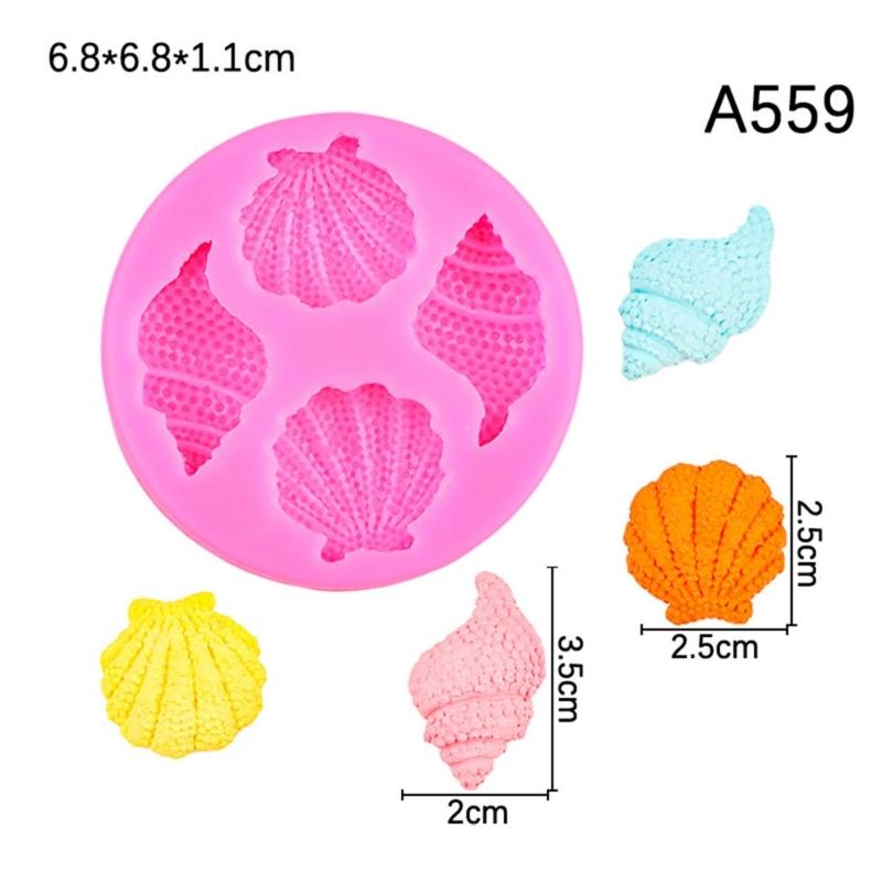 Набор из 4 силиконовых форм для изготовления тортов, печенья, шоколада и конфет. Инструмент для выпечки десертов. Термостойкая форма для мастики.