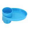 Car Seat Snack Tray Portable Multifunctional Travel Rotating Cup Holder Plate for Toys Water