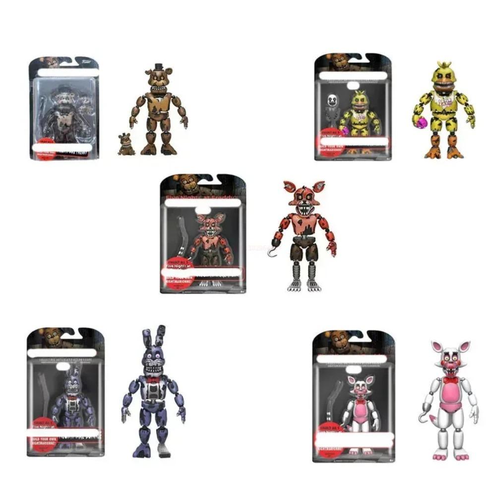 Fnaf Bear Midnight Harem Five Nights Joint Подвижная съемная игровая фигурка At Five Nights Security Breach Модель Детская игрушка